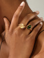 Ole Lynggaard BoHo Rutile Quartz Ring Small