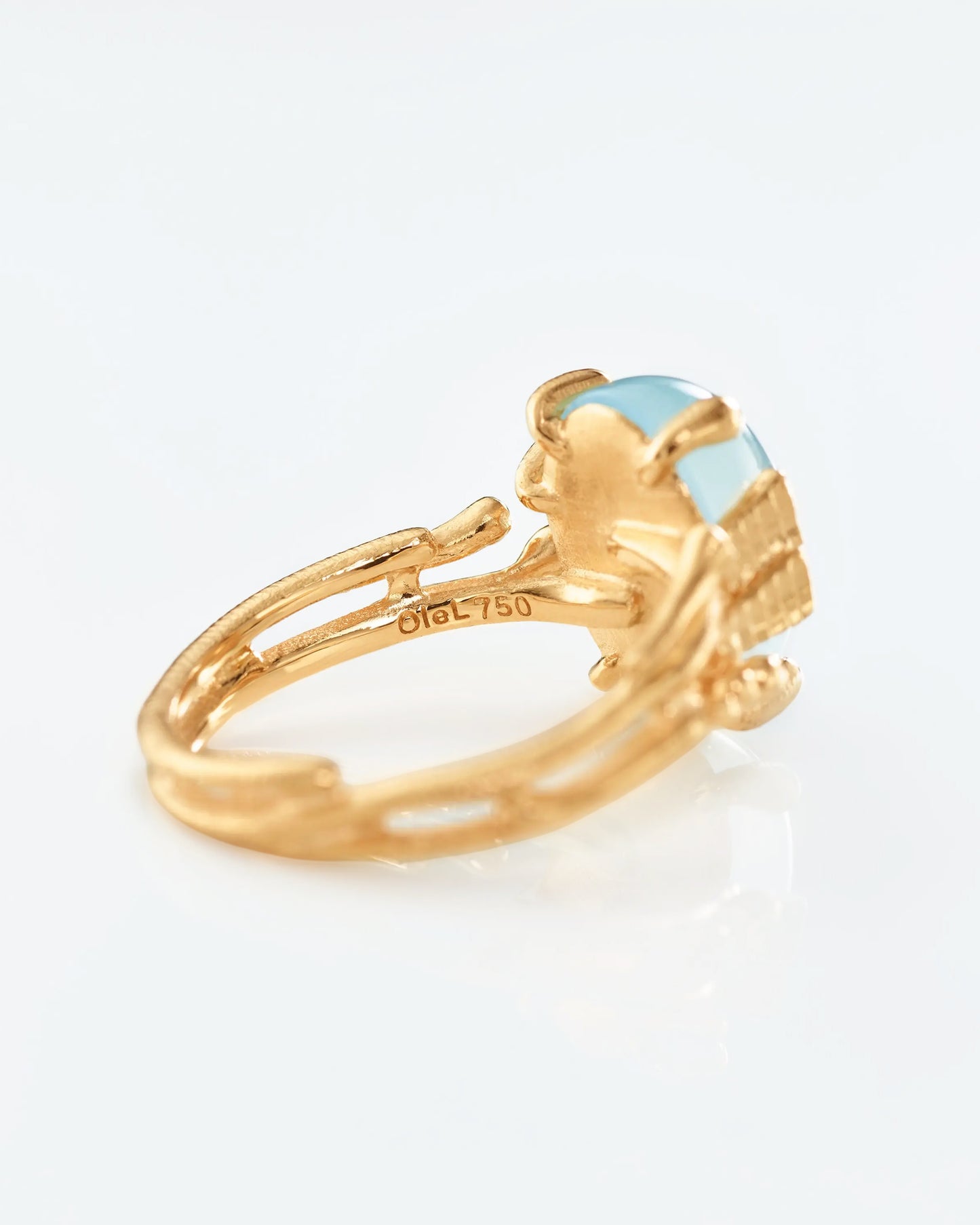 Ole Lynggaard BoHo Aquamarine Ring Small