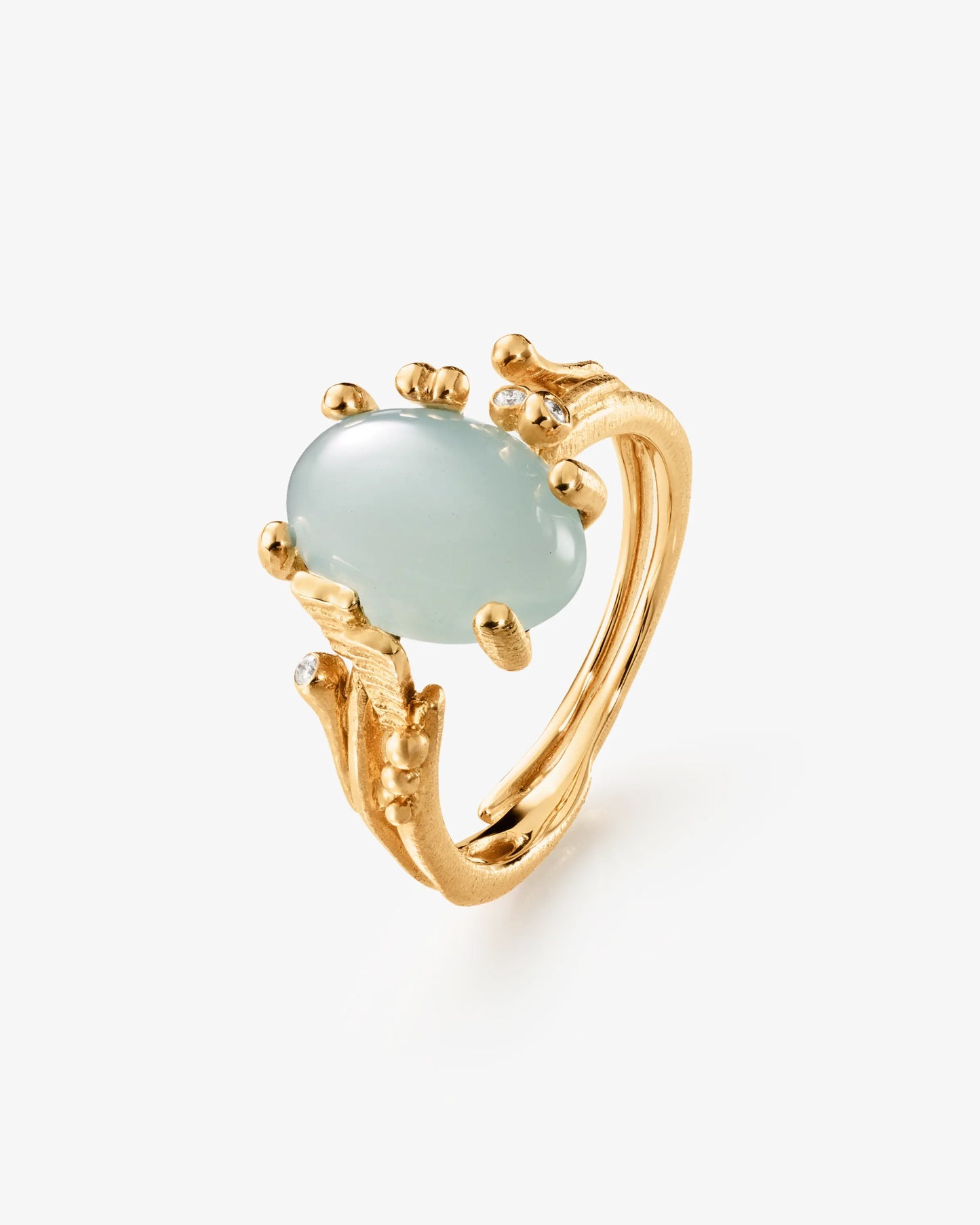 Ole Lynggaard BoHo Aquamarine Ring Small