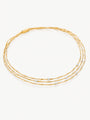 Marco Bicego Marrakech 3 Strand Diamond Necklace