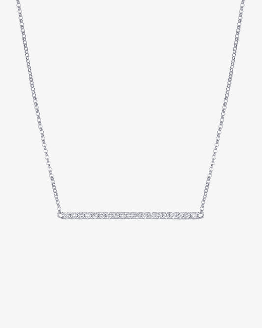0.25ct Diamond Bar Necklace
