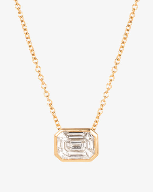 Diamond Bezel Slider Pendant