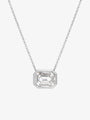 Diamond Illusion Set Bezel Slider Pendant