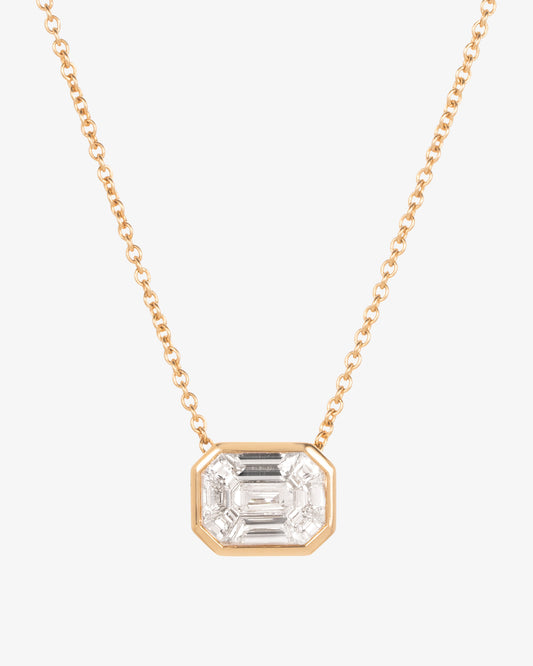 Diamond Bezel Slider Pendant