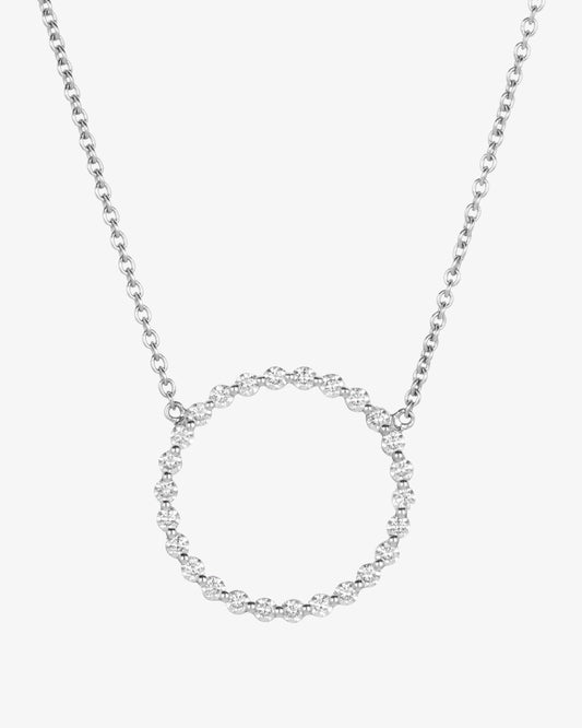 Diamond Full Circle Pendant