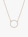 Diamond Full Circle Necklace