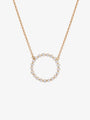 Diamond Full Circle Necklace