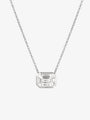 Diamond Illusion Set Bezel Slider Pendant