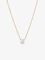 Diamond Bezel Set Necklace