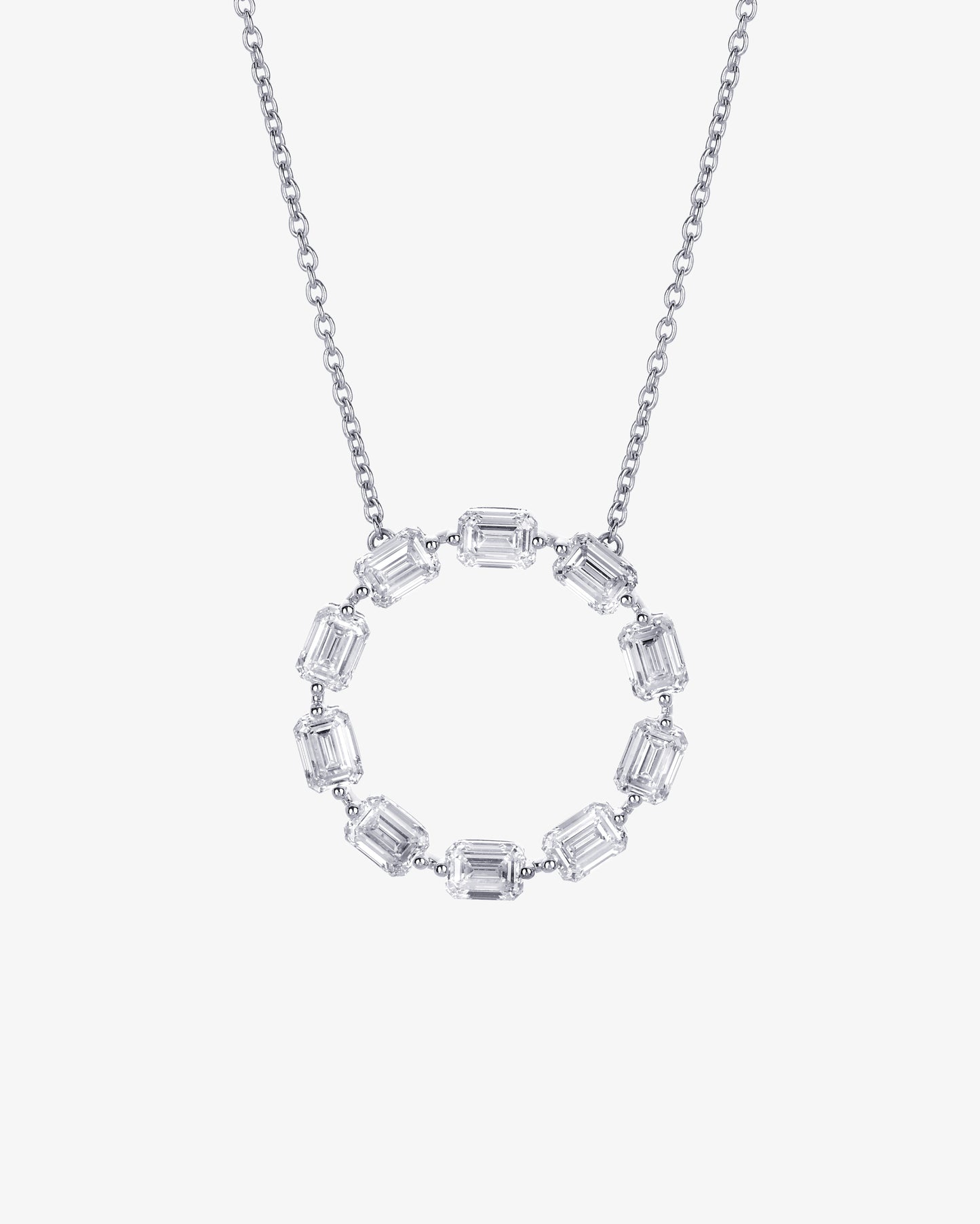 Full Circle Diamond Necklace