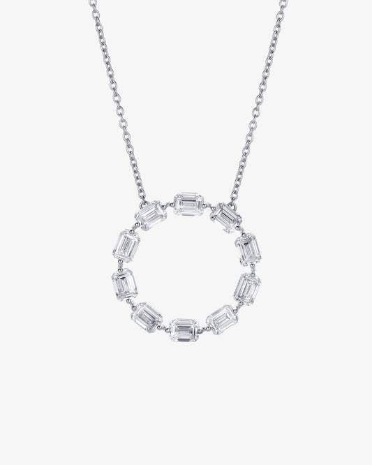 Full Circle Diamond Necklace