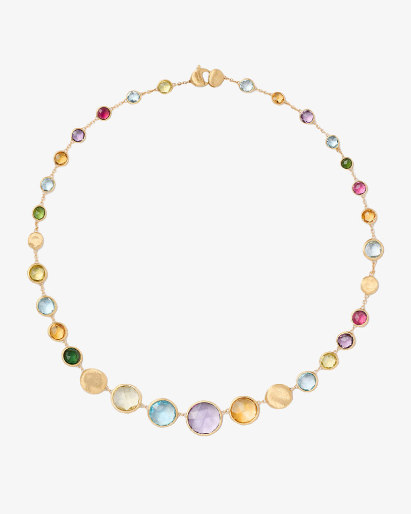 Marco Bicego 'Jaipur' Colour Collection Multi Coloured Gemstone Necklace