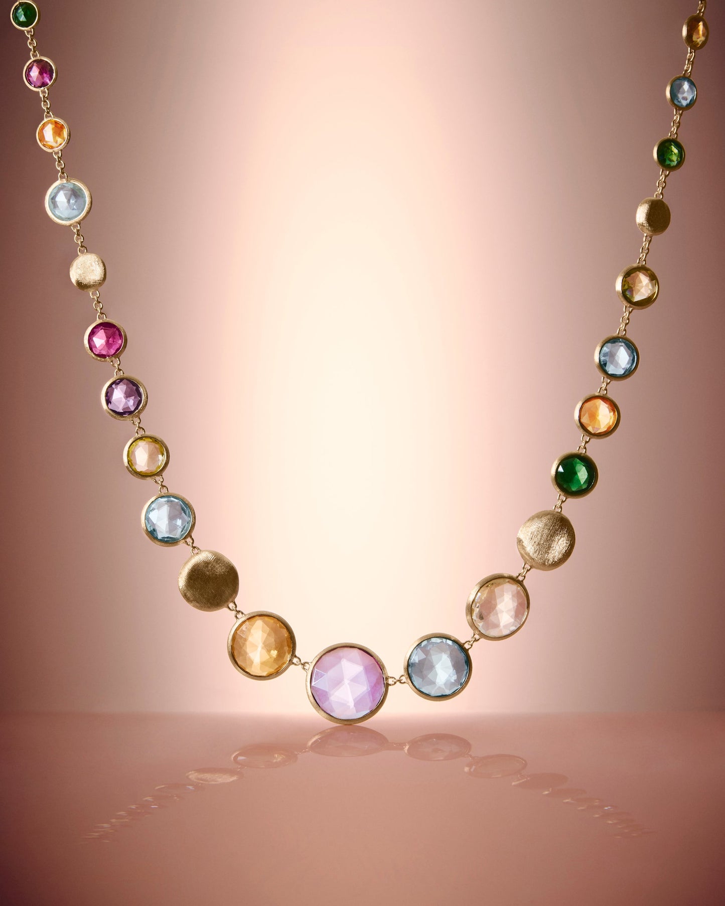Marco Bicego 'Jaipur' Colour Collection Multi Coloured Gemstone Necklace