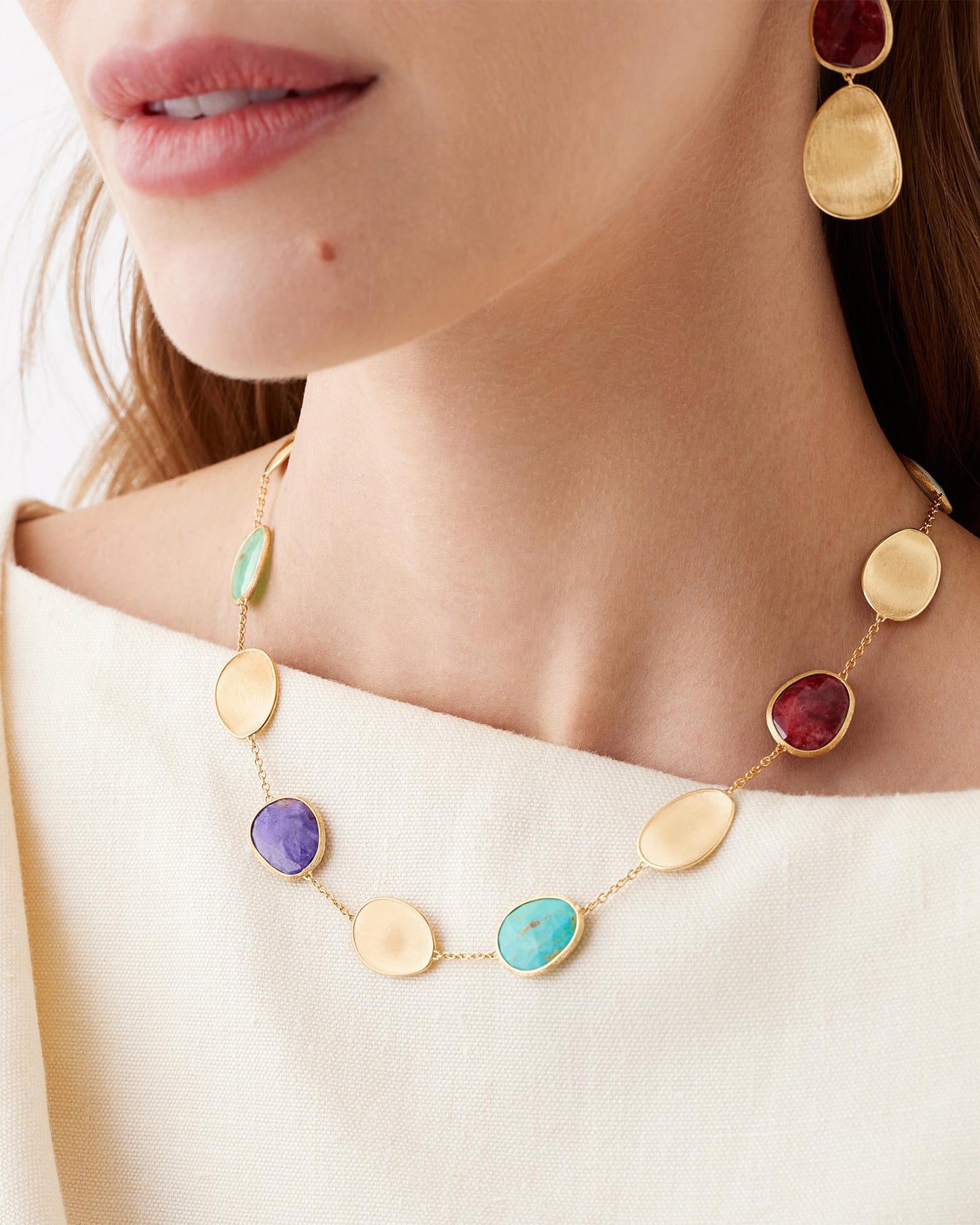 Marco Bicego 'Lunaria' Colour Collection Necklace