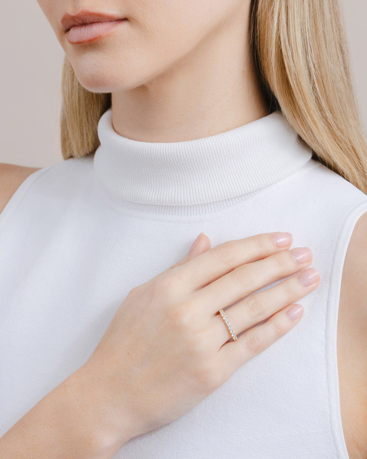 0.68ct Diamond Band