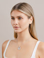 Diamond Circle Necklace