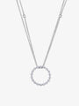 Diamond Full Circle Slider Pendant