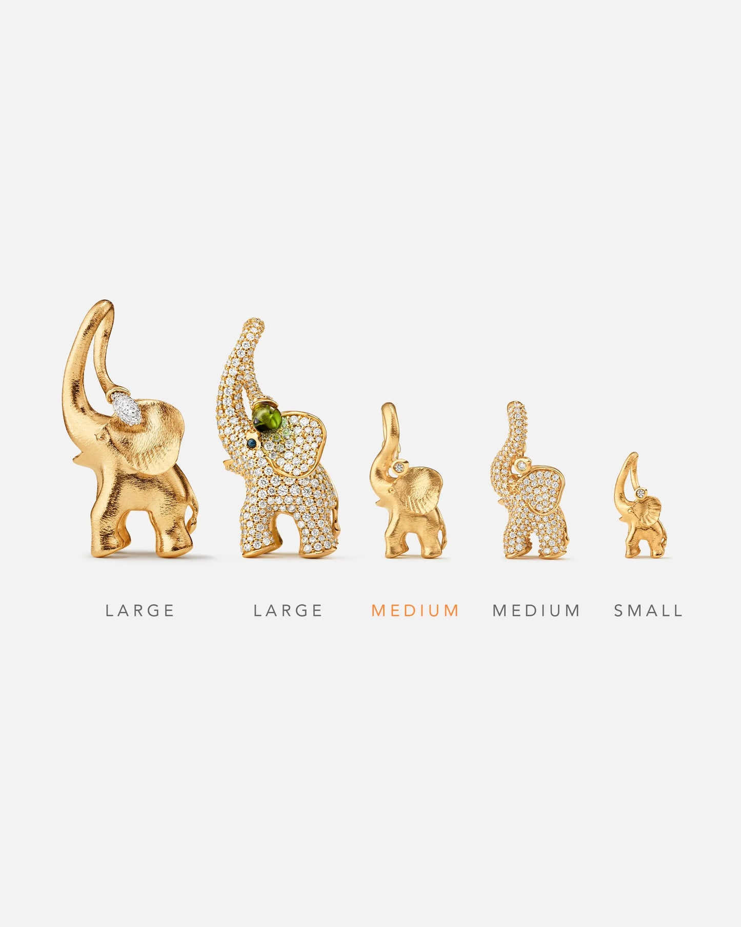 Ole Lynggaard Elephant Pendant Medium