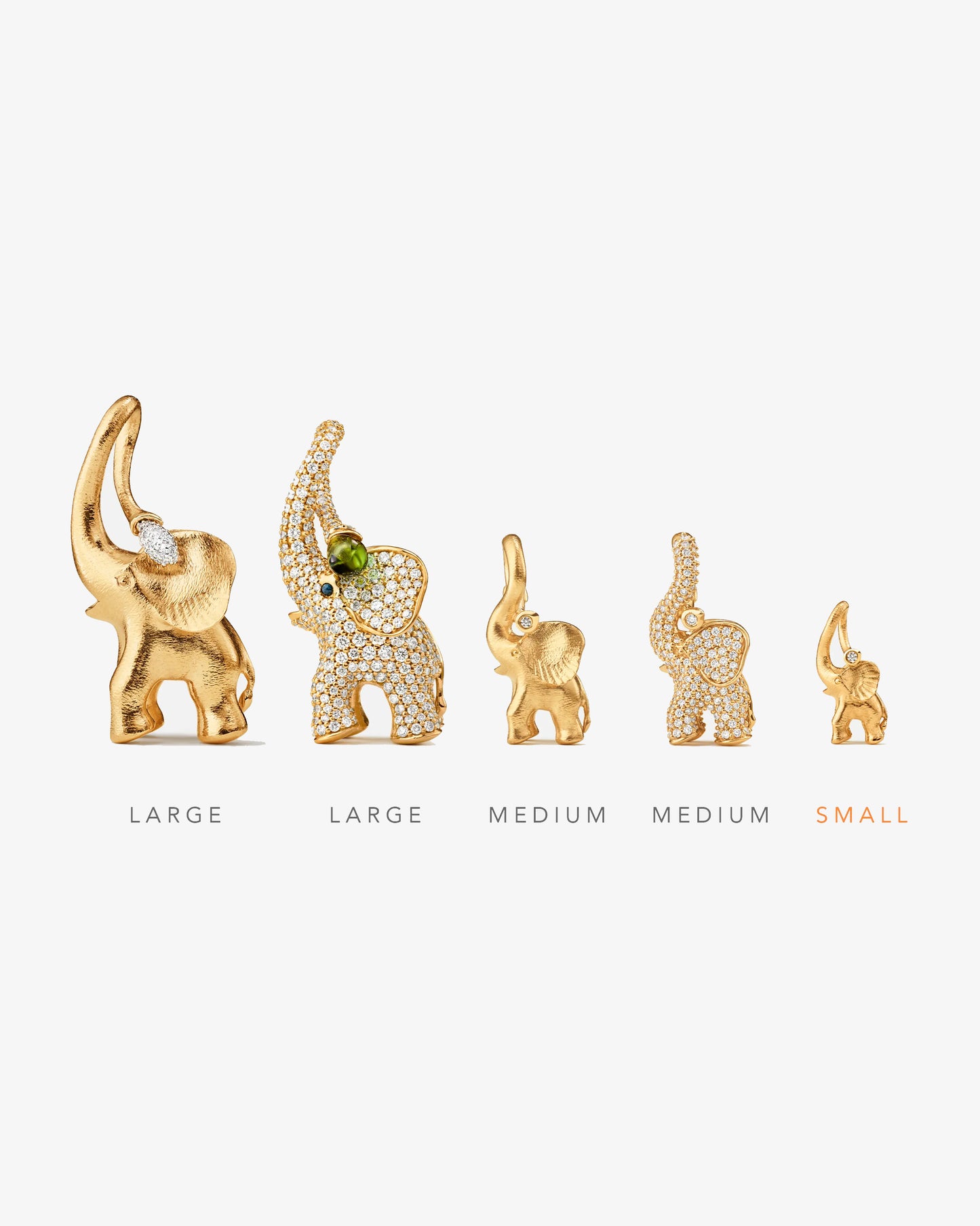 Ole Lynggaard Elephant Pendant Small