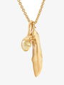 Ole Lynggaard Lotus Rutile Quartz Pendant