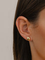 Yellow Gold Stud Earrings