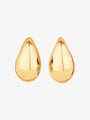 Gold Tear Drop Earrings