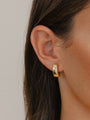 Wrap Around Hoop Style Earrings