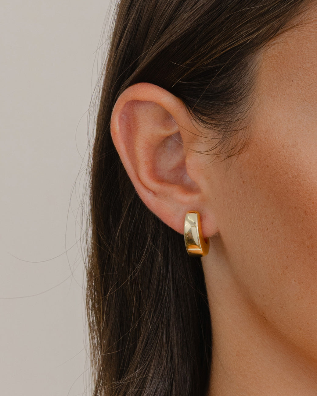 Wrap Around Hoop Style Earrings