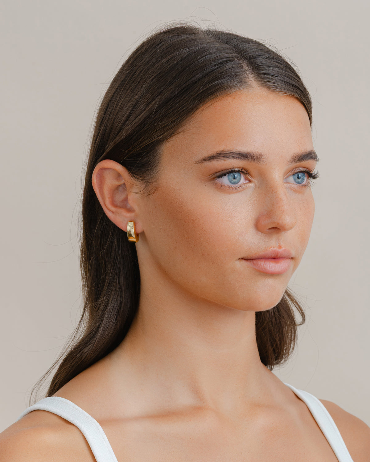 Wrap Around Hoop Style Earrings