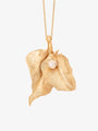 Ole Lynggaard Leaves Round Pendant Medium