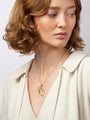 Ole Lynggaard Leaves Round Pendant Medium