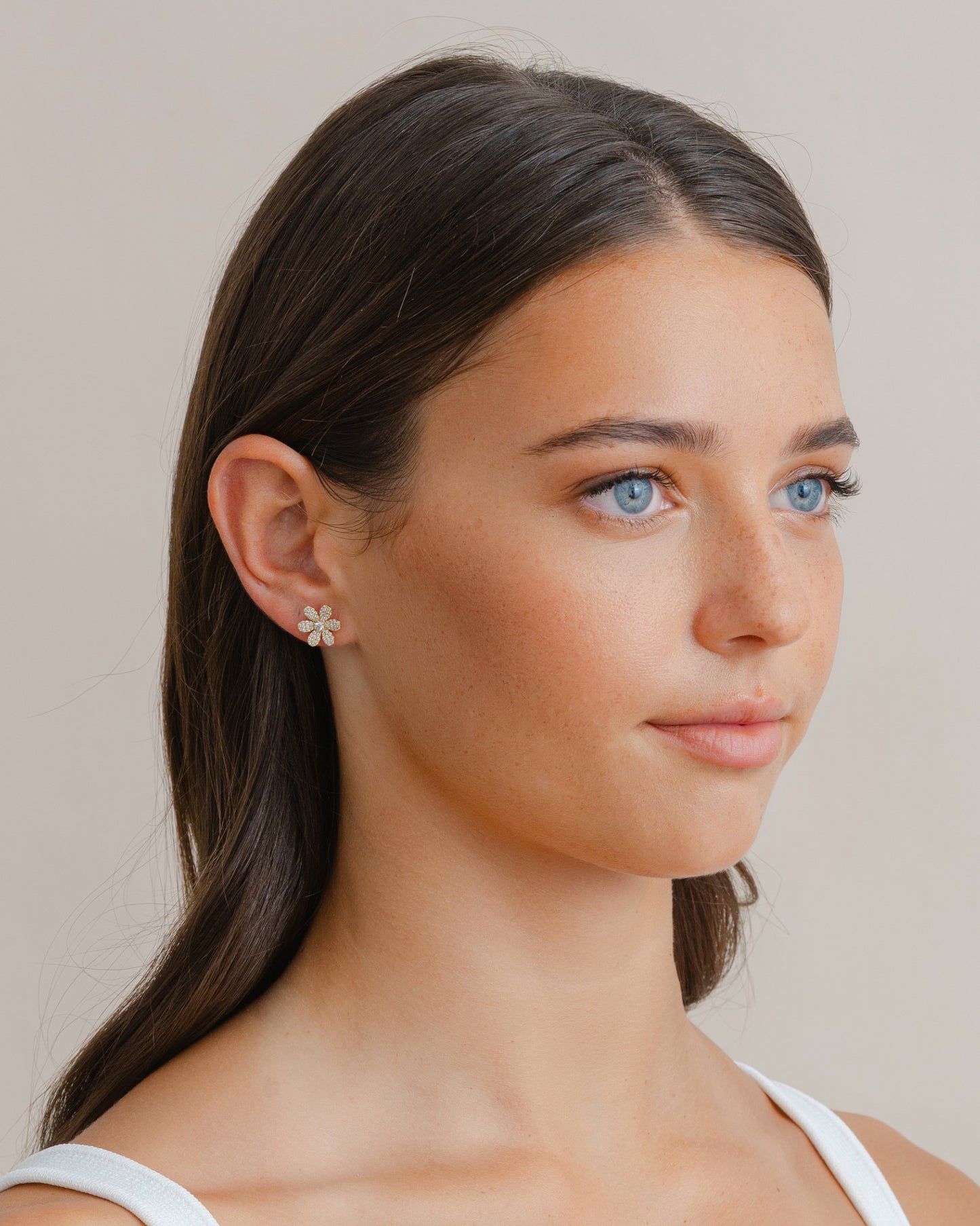 Flower Stud Earrings