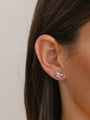 Marquise Diamond Set Stud Earrings