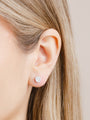 0.48ct (Total) Illusion Set Diamond Stud Earrings