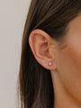 0.22ct (Total)  Diamond Stud Earrings