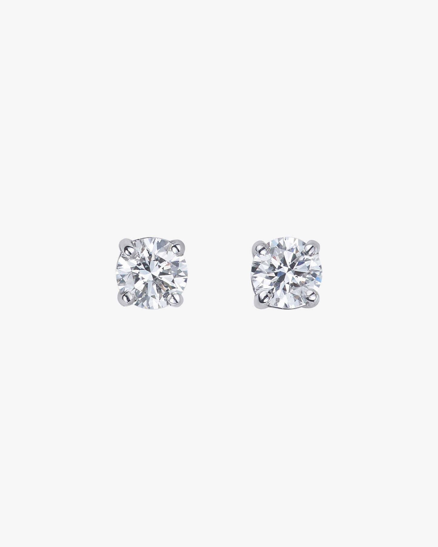 0.22ct (Total)  Diamond Stud Earrings