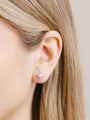 1.48ct (Total)  Diamond Stud Earrings