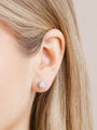 2.16ct (Total) Diamond Stud Earrings