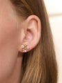 Ole Lynggaard Three Shooting Stars Stud Earrings