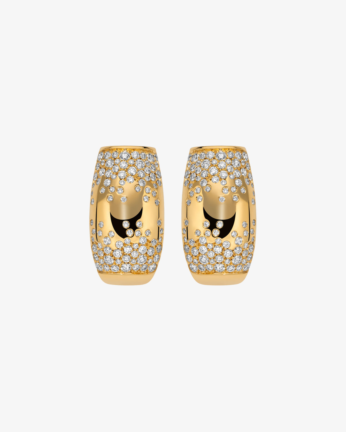 Fope Love Nest Earrings with Diamonds