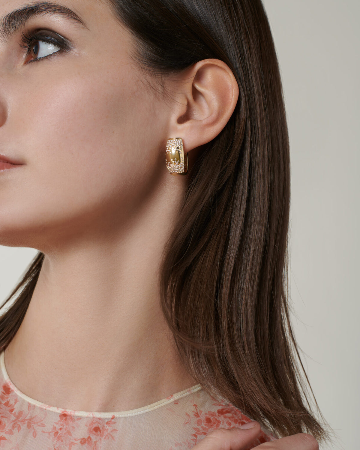 Fope Love Nest Earrings with Diamonds