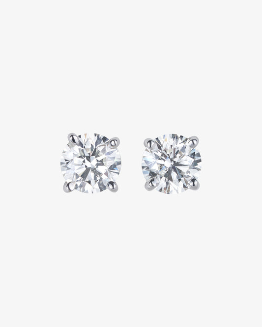 3.20ct Diamond Stud Earrings