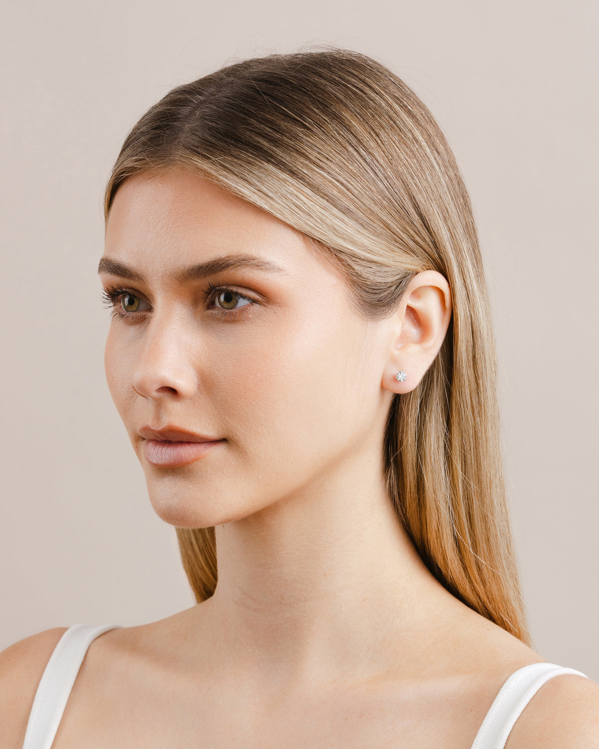 1.00ct (Total) Diamond Stud Earrings