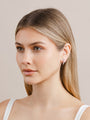 Diamond Huggie Earrings