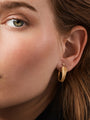 Ole Lynggaard Leaves Creol Earrings Small