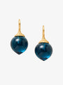 Ole Lynggaard Dew Drop London Blue Topaz Earrings Small