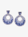 Sapphire and Diamond Earrings