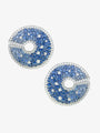Sapphire and Diamond Earrings