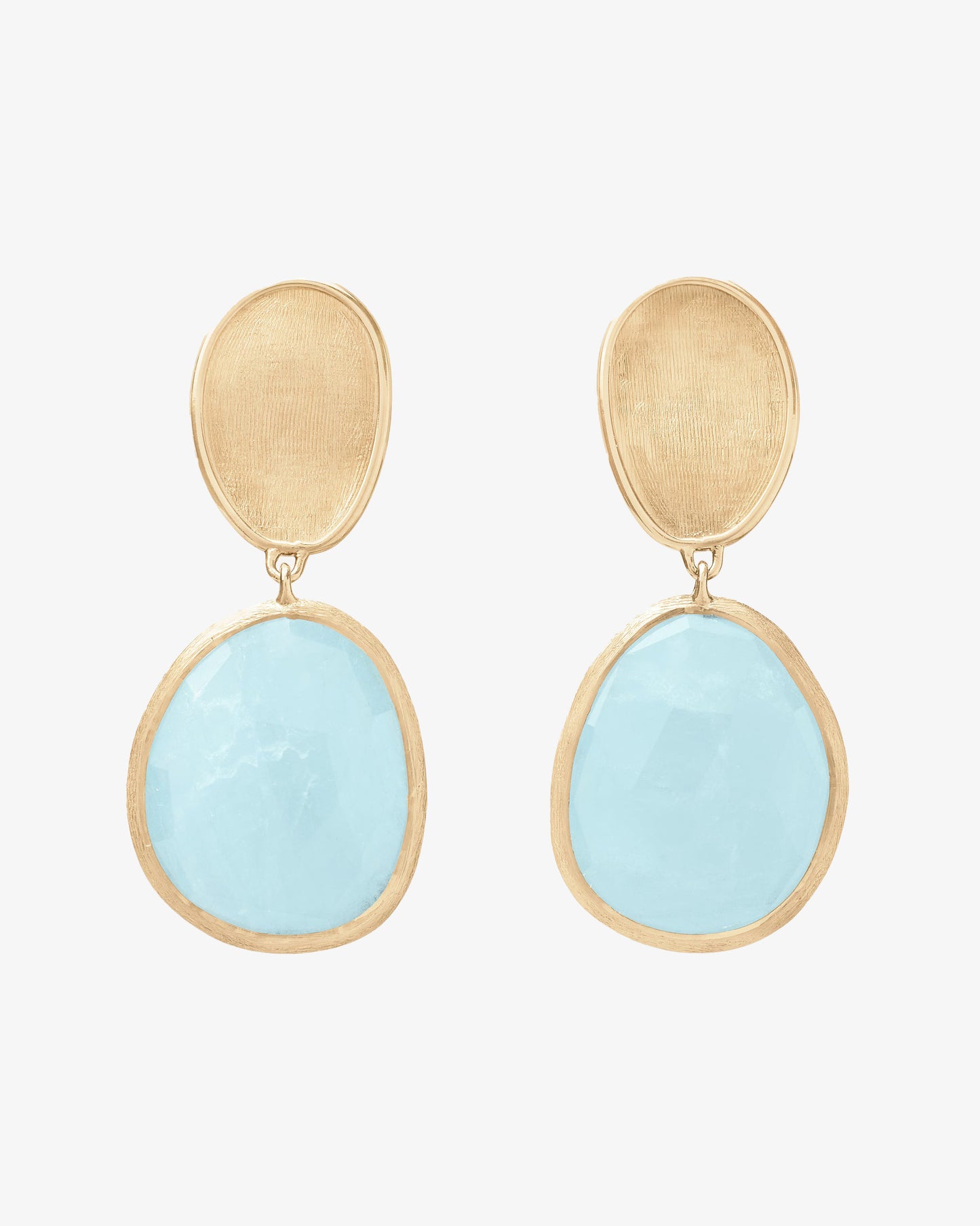Marco Bicego 'Lunaria' Collection Aquamarine Earrings