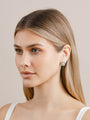 Tsavorite and Diamond Invisible Set Earrings